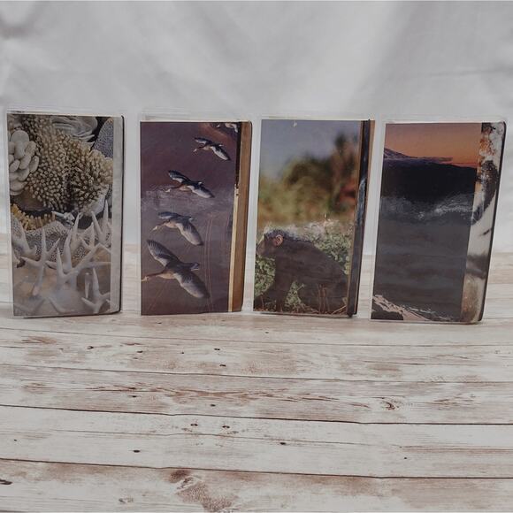Animal Themed Small Travel Journals with Slip Covers, Handmade Small Notebook - Picture 3 of 8